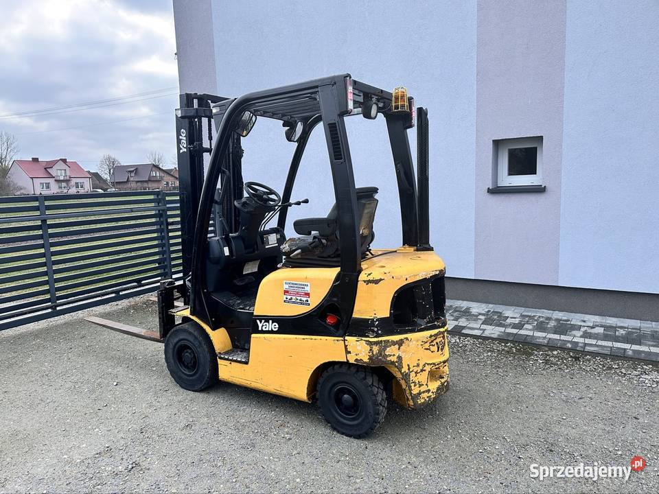 Wózek widlowy Yale 15t 33m automat diesel yanmar diesel Pajęczno