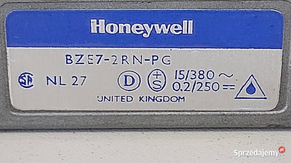 Wyłącznik krańcowy BZE72RNPG HONEYWELL Elektryka i akcesoria Wyszków