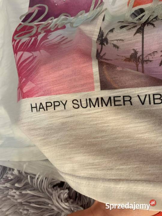 Tshirt koszulka bluzka idealna na lato na plażę Jasło