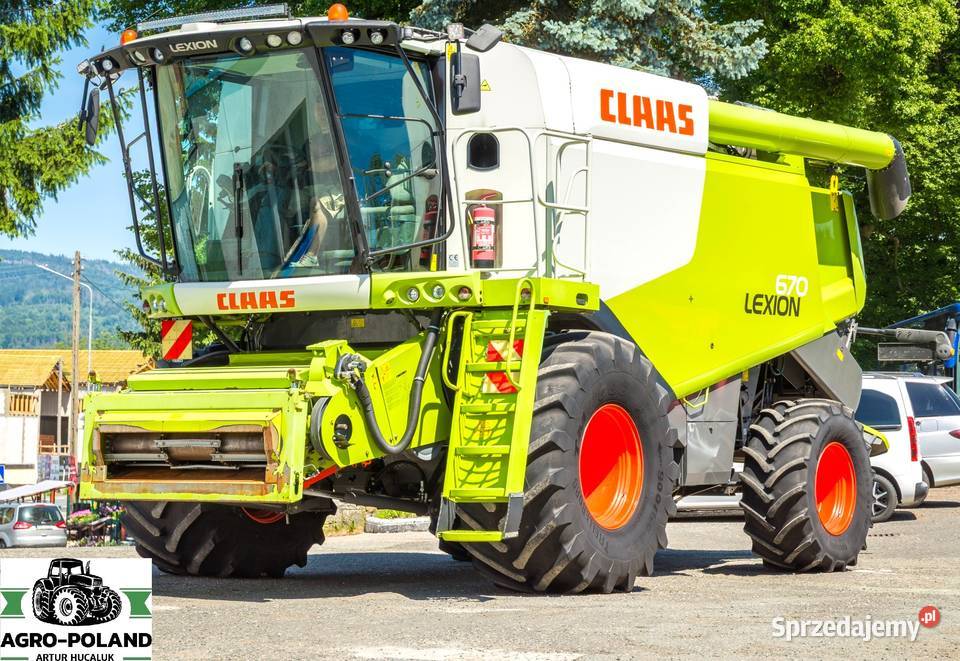 CLAAS LEXION 670 2014 1874 H VARIO 750 sprzedam