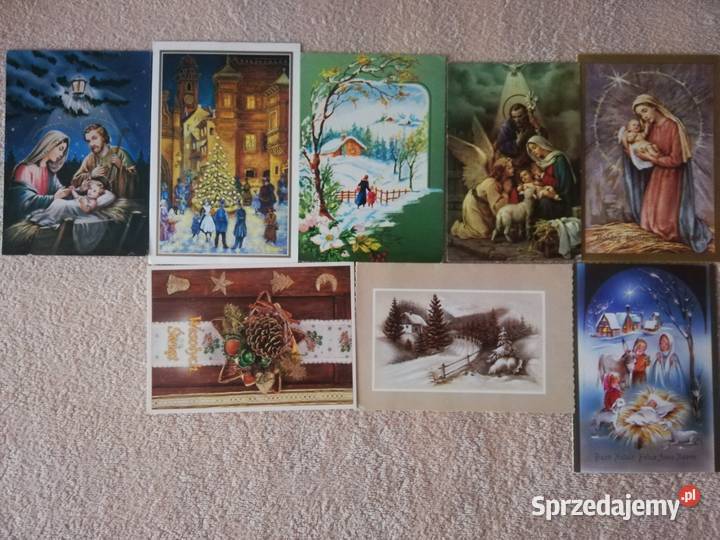 Kartki świąteczne kolekcjonerskie włoskie i Wronki sprzedam