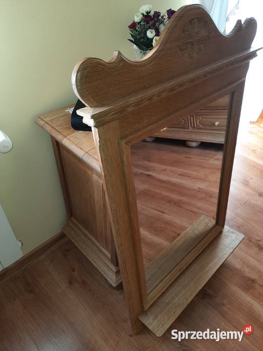 Lustro lite drewno dębowe dolnośląskie