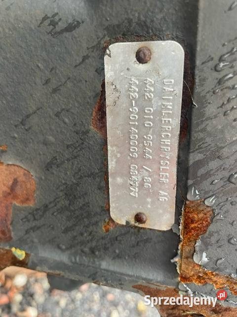 Silnik Mercedes OM442 z kombajnu wielkopolskie Jastrzębniki sprzedam