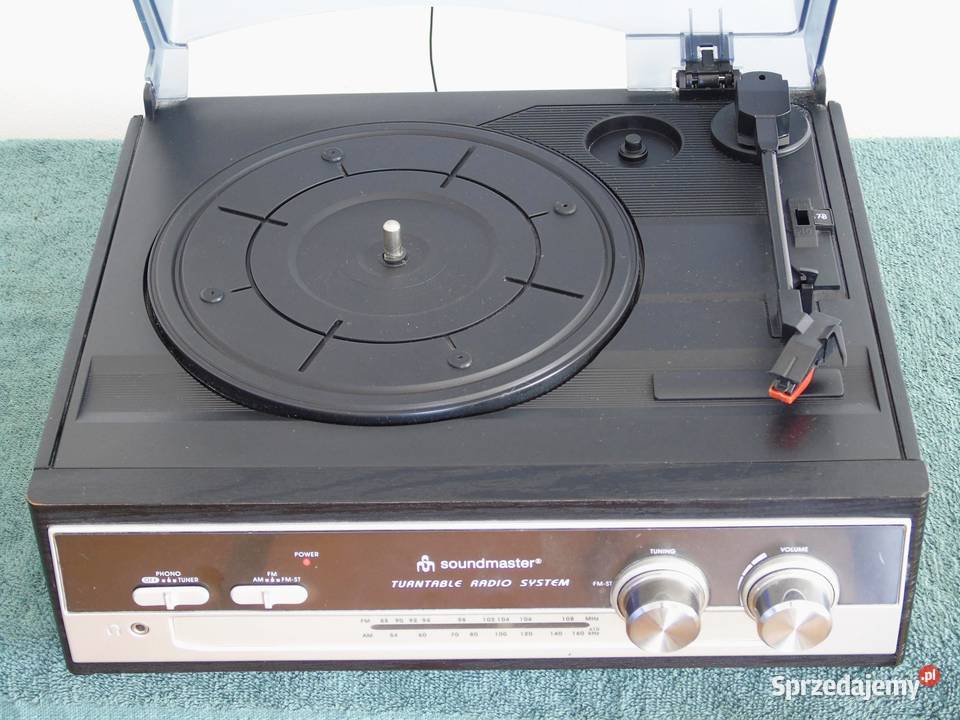Gramofon stereo z radiem głośniki sprawny Gramofony Jasło sprzedam