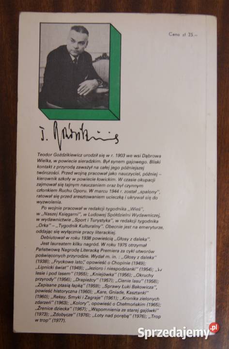 Teodor Goździkiewicz Znajomą ścieżką Rok wydania 1977 Parczew