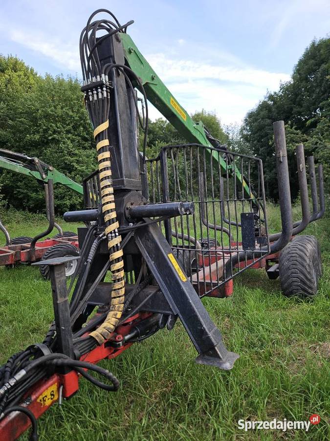 Sprzedam przczepę leśną More Maskiner sf8 2 Letnica