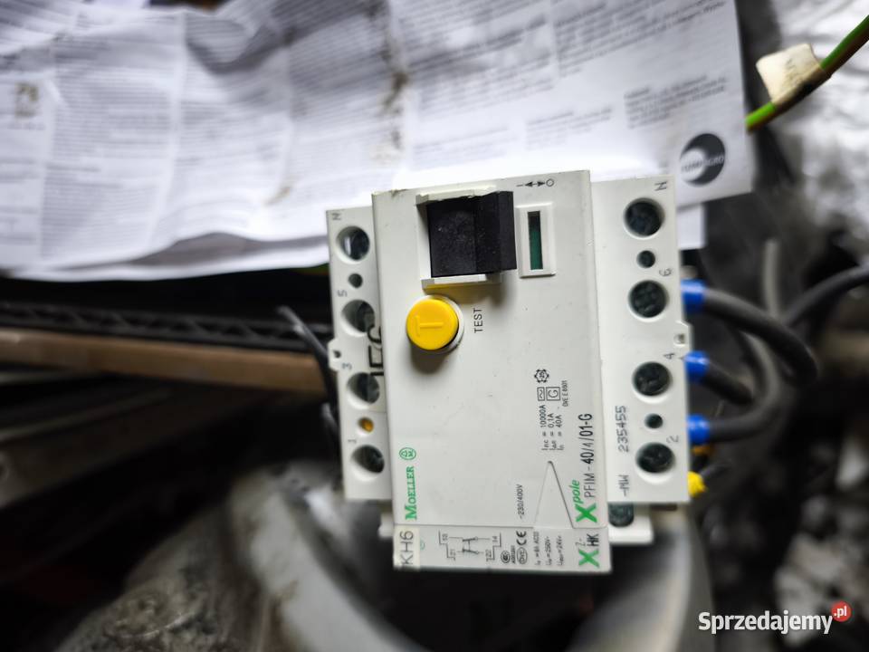 Wyłącznik różnicowoprądowy Moeller Xpole Wola Uhruska