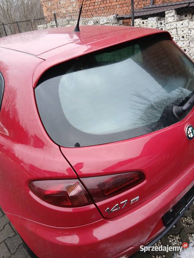 Dach Alfa Romeo 147 Ti 5d 2010 Rosso Alfa 289A osobowe Szczerbice