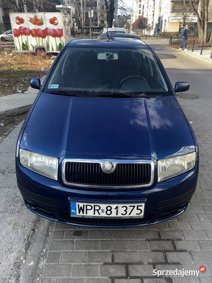 Skoda Fabia LIFT 2007 14 MPI mazowieckie Warszawa