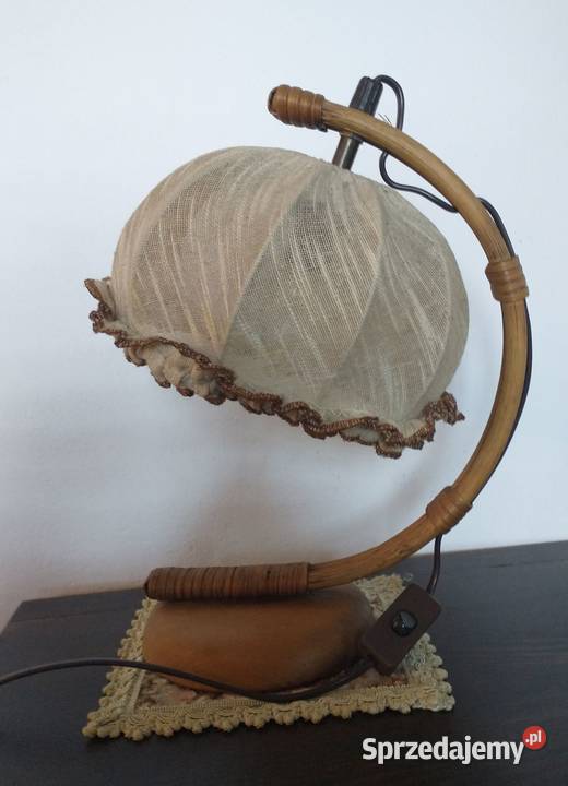 Lampka nocna w stylu boho Krotoszyn sprzedam