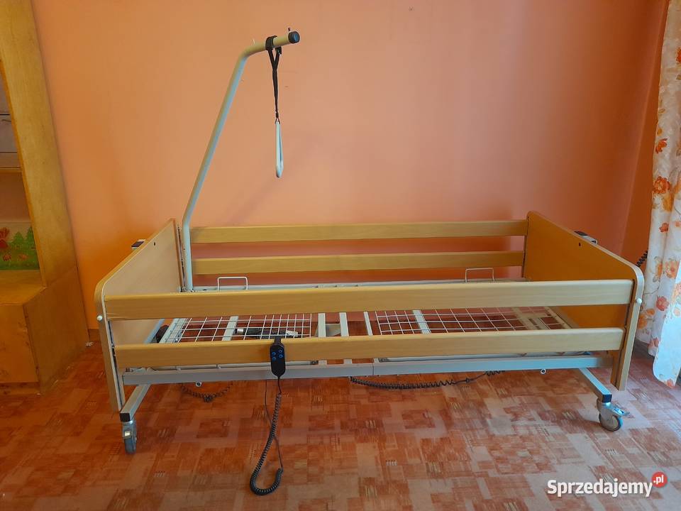 Łóżko Rehabilitacyjne Elektryczne AKS na pilota Warszawa