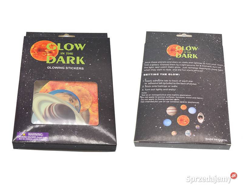 Nocne niebo fluorescencyjne Układ słoneczny mazowieckie Płock