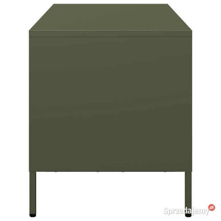 Szafka RTV oliwkowa 1015x39x435 stal walcowana Warszawa sprzedam