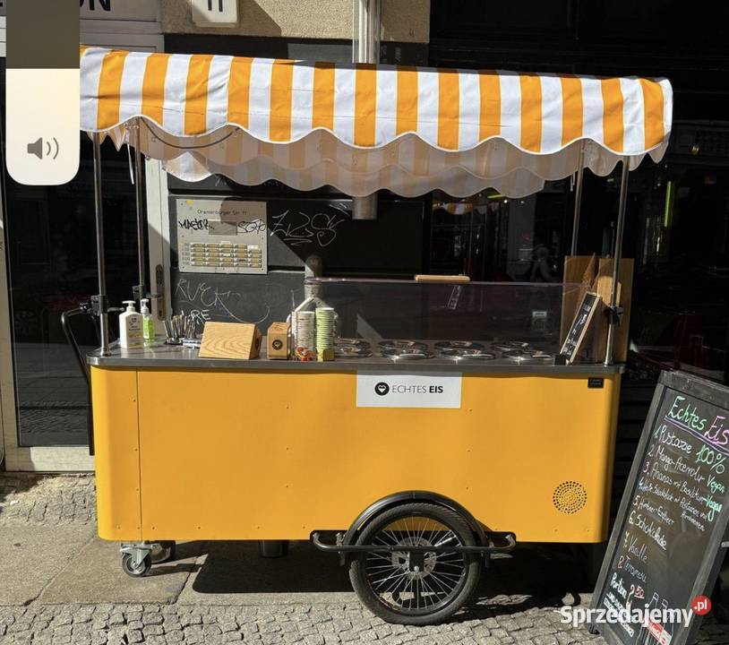 Wózek gastronomiczny wózek lodowy mobilna Zgorzelec
