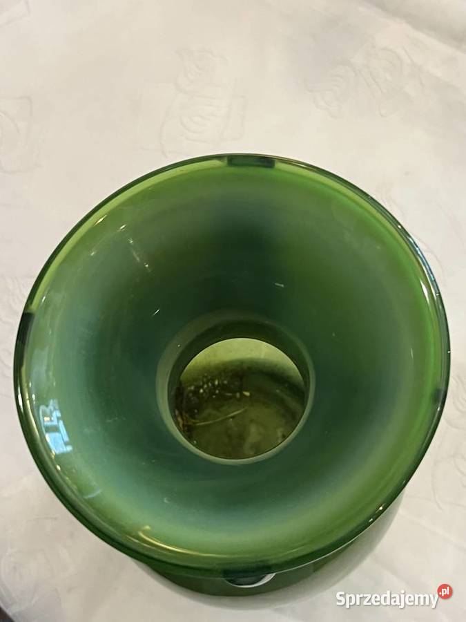 Wazon Krakowski Instytut Szkła w kolorze zieleni Kraków