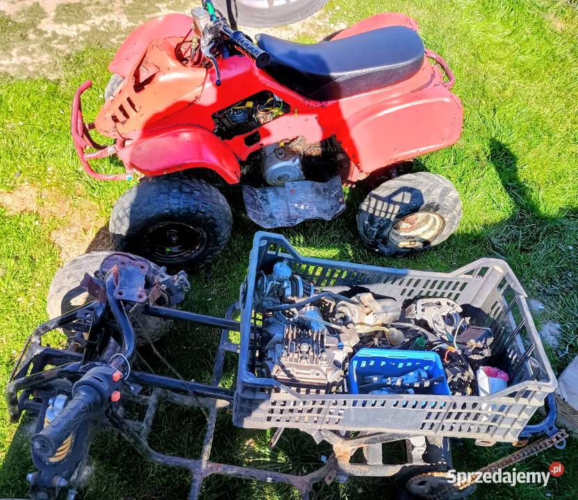 Atv 110 sprawny druga rama i zapasowe części Środa Śląska sprzedam