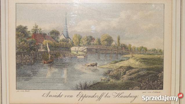 Piękne stare grafiki litografie 4 Inowrocław