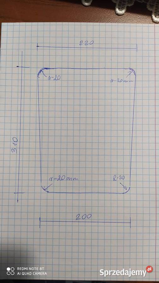 Deska do pantografu silnika z tworzwa Iława
