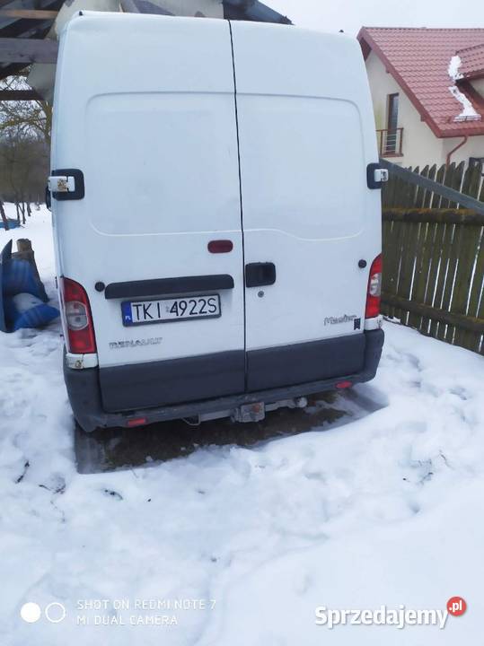 Renault Master H3L2 25 diesel 120 2007r diesel Łagów