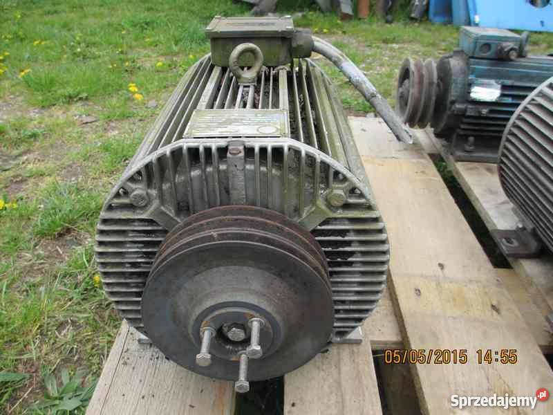 2x Silnik elektryczny 3 fazy moc 12 i 13 kw Produkcja zachodniopomorskie sprzedam
