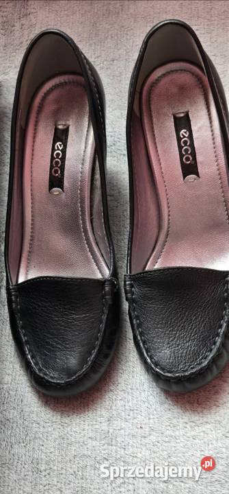 Ecco czarne czółenka r 35 Gdańsk sprzedam