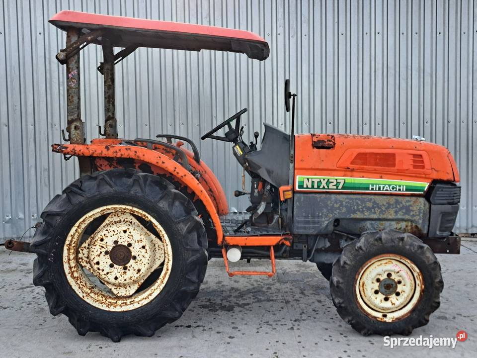 Traktor traktorek HITACHI NTX27D 27 44 dolnośląskie Małuszyn