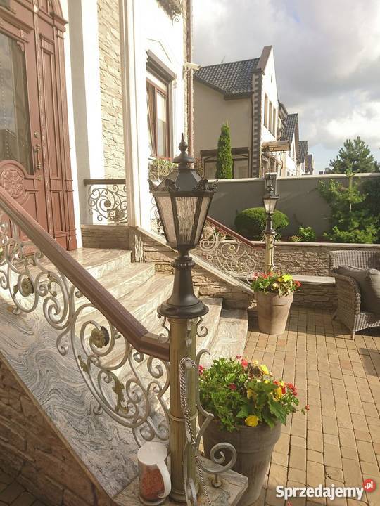 LAMPA ŻELIWNA STYLOWA OGRODOWA TARAS OŚWIETLENIE warmińsko-mazurskie Gołdap