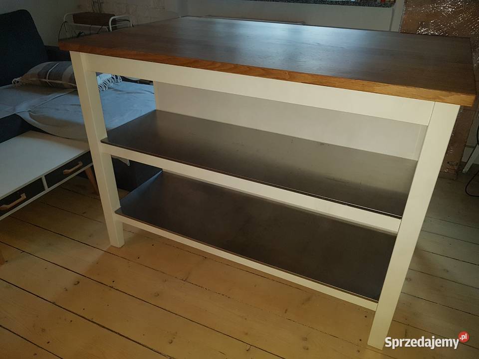 IKEA Stenstorp wyspa kuchenna dębowy blat stan Wrocław