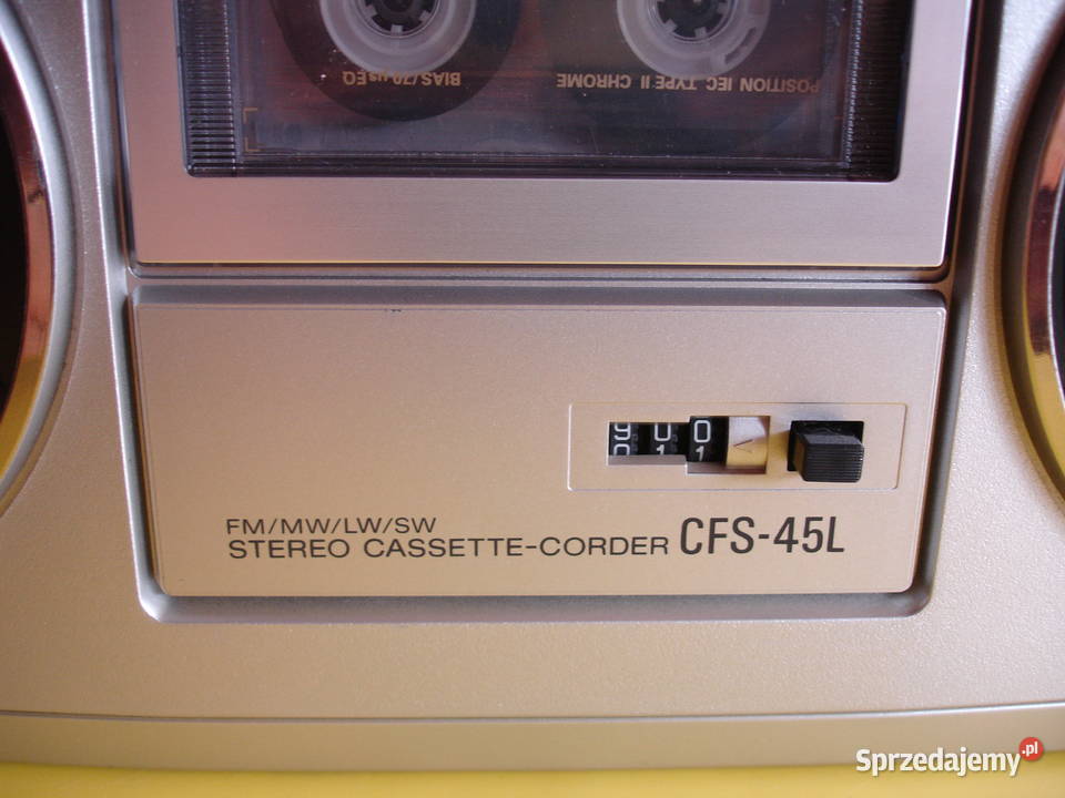 Radiomagnetofon SONY CFS45L Elektronika Zielona Góra
