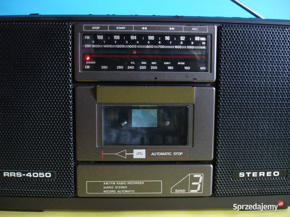 Radiomagnetofon RRS4050 UNITRA Zielona Góra