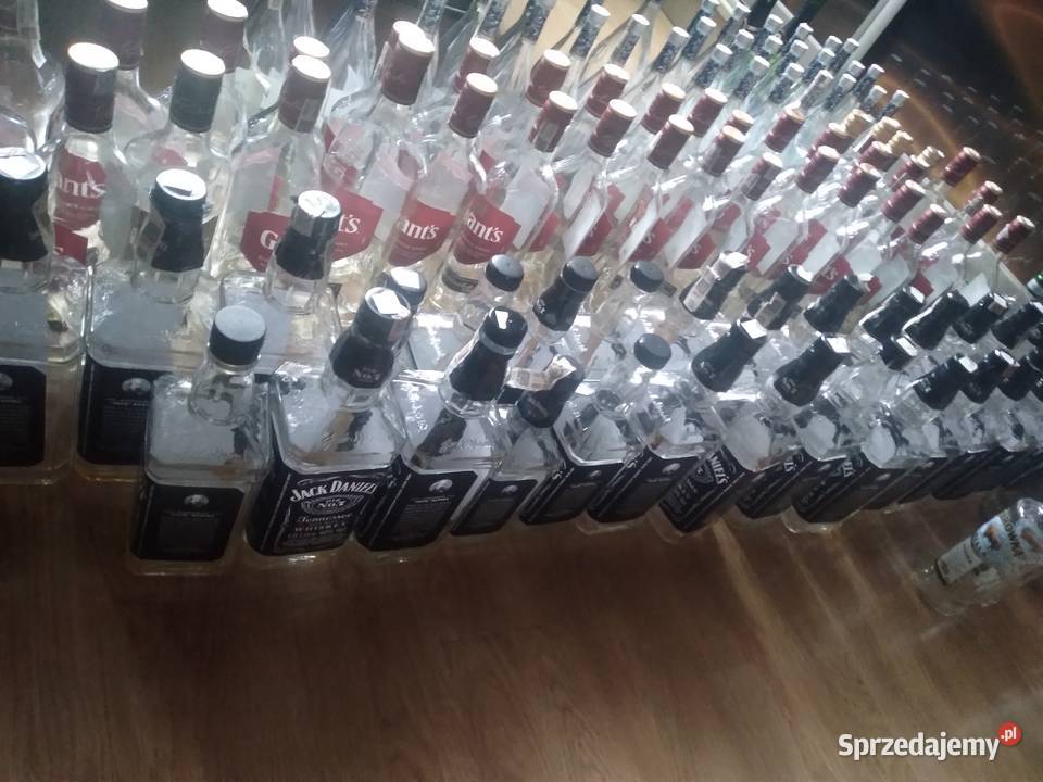 BUTELKI JACK DANIELS CZRNE OK 70 SZTUKI ZESTAW śląskie