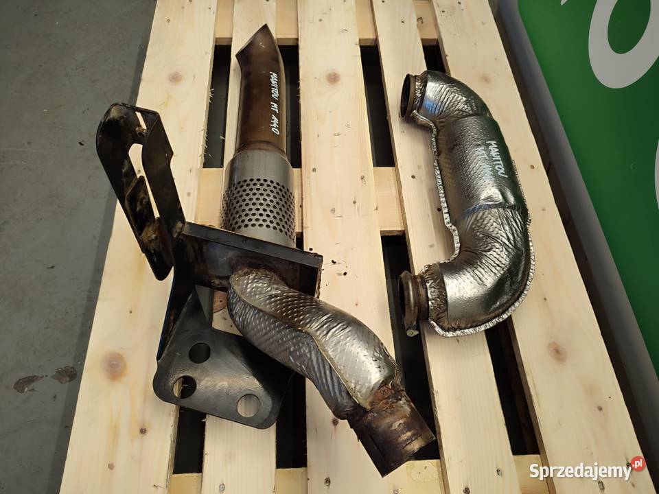 Tłumik rury DPF MANITOU MT 1440 Wilkowo sprzedam