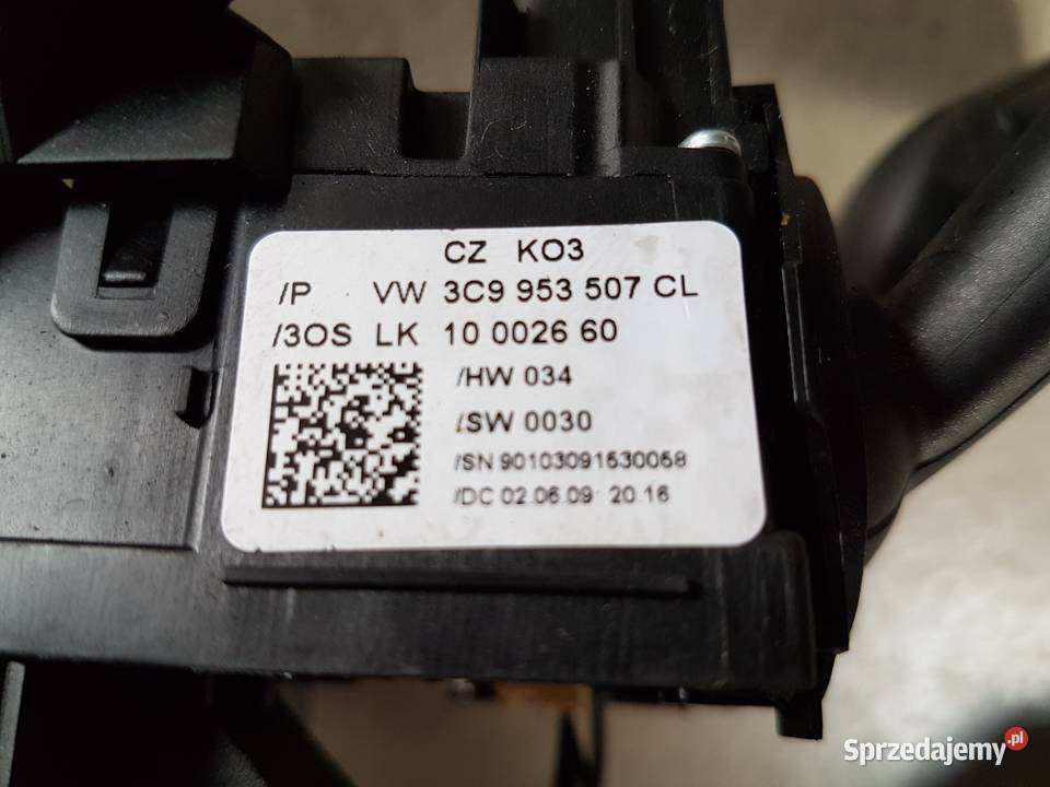 VW PASSAT B6 PRZELACZNIK SWIATEL 3C9953513AG Turek