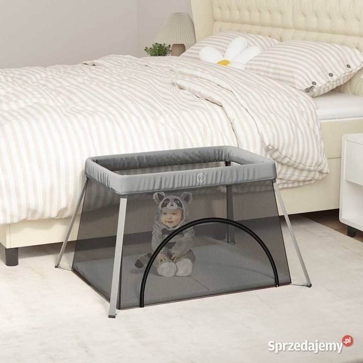 vidaXL Kojec dziecka z materacem Warszawa