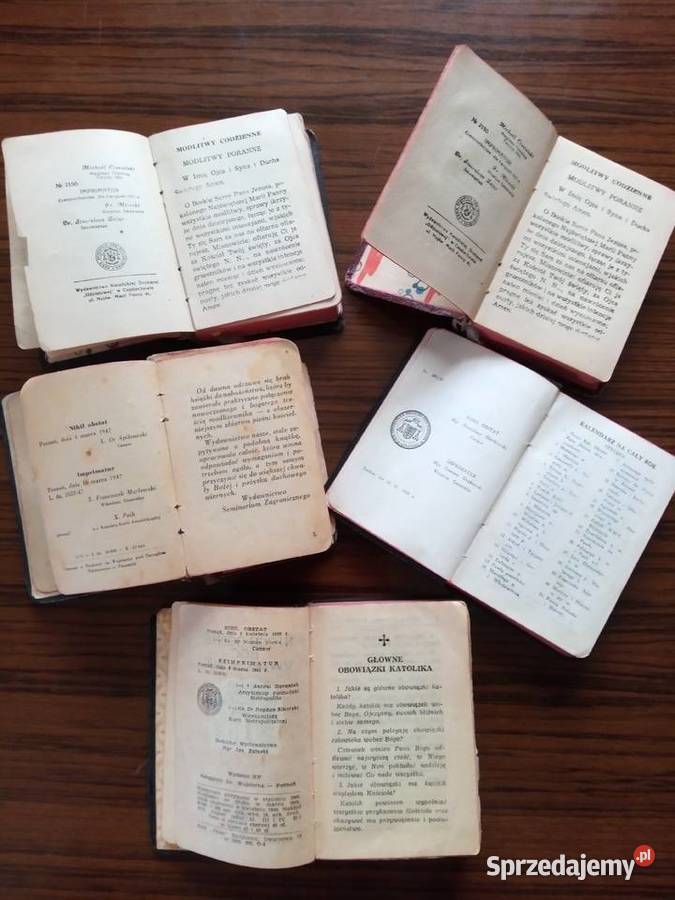 Stare książeczki do nabożeństwa