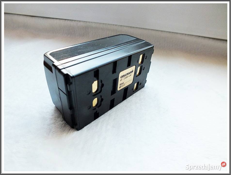 Oryginalna bateria do kamery VHS CullMann 6V