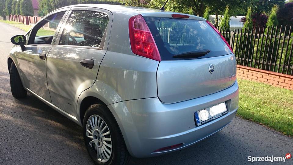 Fiat Grande Punto srebrny Mielec