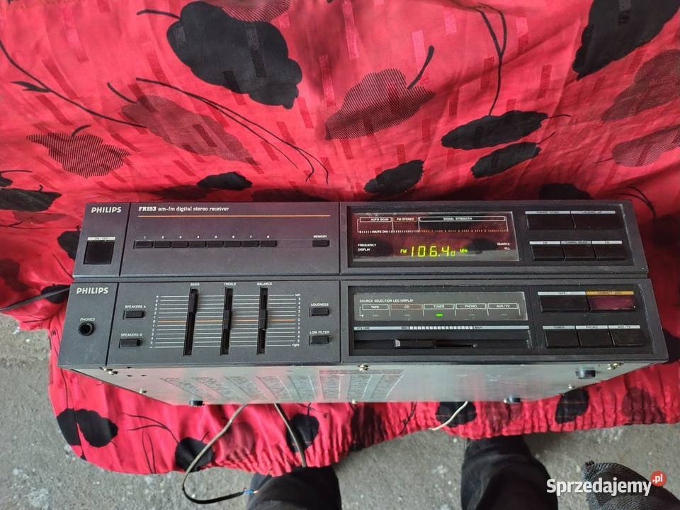 SPRAWNY Amplituner PHILIPS FR153 AMFM cyfrowy Krotoszyn