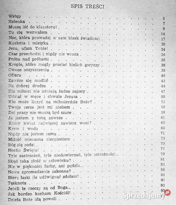 Jezu ufam Tobie o Władysław Kluz OCD Chełm sprzedam