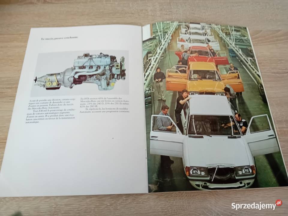 Stary katalog prospekt Mercedes