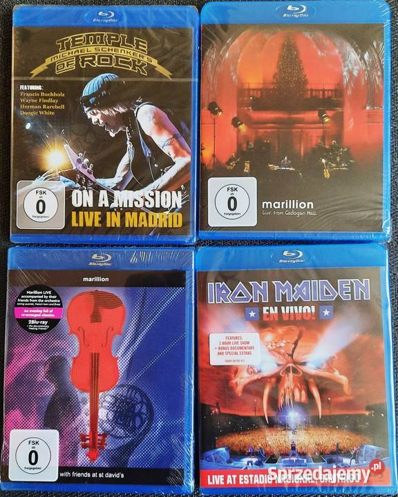 Koncert Blu Ray IRON MAIDEN Live SantiagoChile Katowice