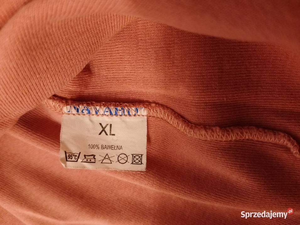 BLUZECZKA koszulka trykotowa pudrowy róż XL 100 Oborniki