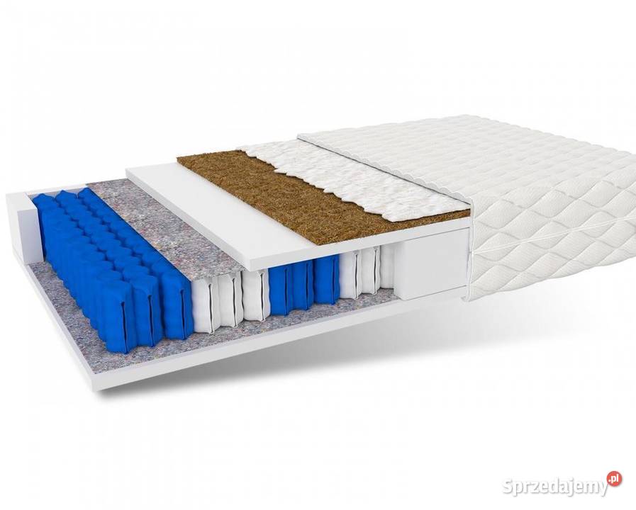 Materac Kieszeniowy Kokos DWustronny 180x200 Katowice sprzedam