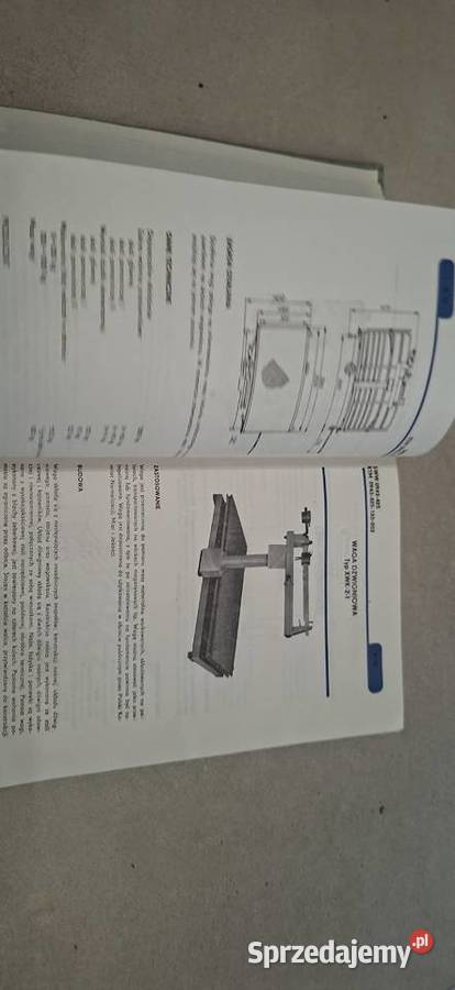 Katalog Wagi Urządzenia do pomiaru masy Wema Antykwariat Łęczyca sprzedam