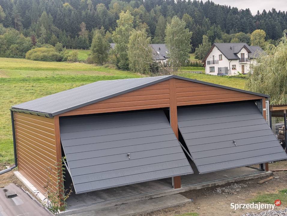 garaż blaszany hala wiata wzmocniony profil 173zł/m2 Garaże i miejsca postojowe małopolskie