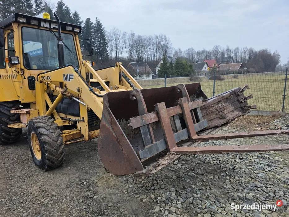 Koparkoładowarka Massey Ferguson 50 HX 4x4 Koparko ładowarki Maszyny budowlane Podole-Górowa sprzedam