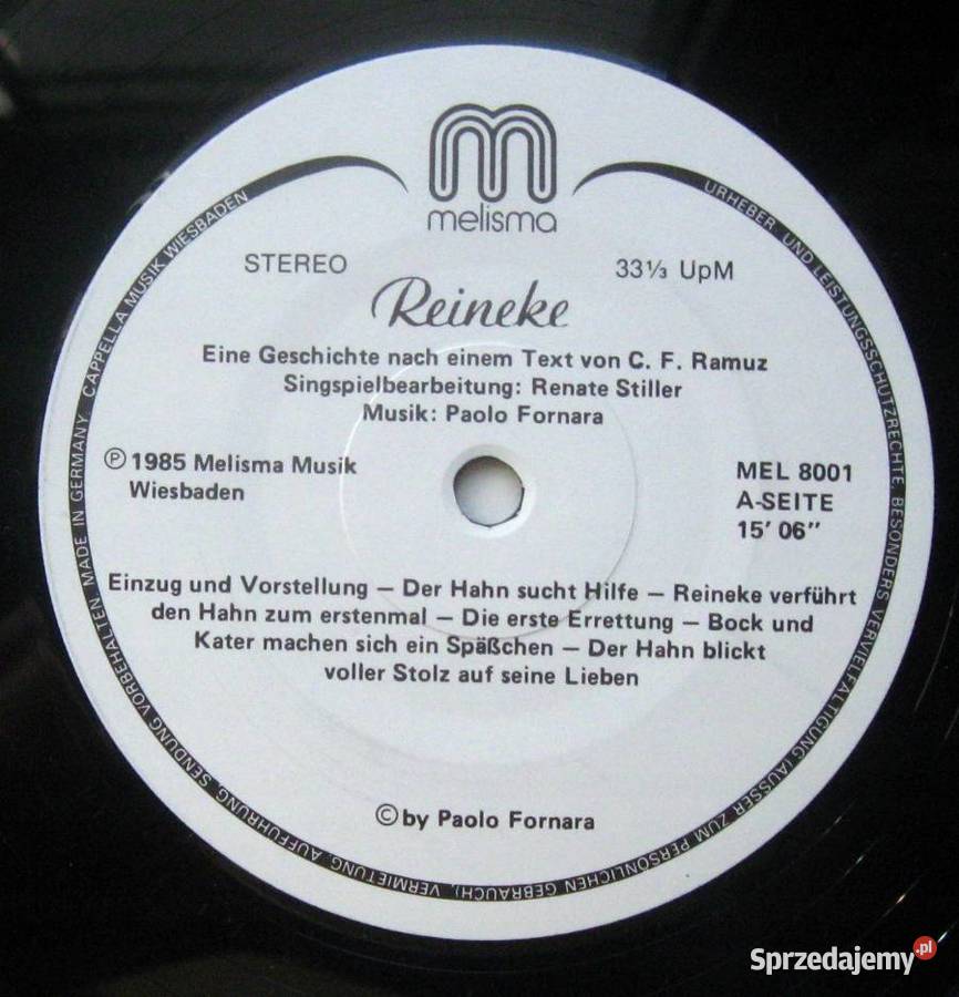 REINEKE Musik Paolo Fornara Szczecin