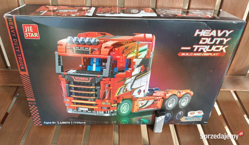 Klocki Ciągnik siodłowy Truck duży mazowieckie