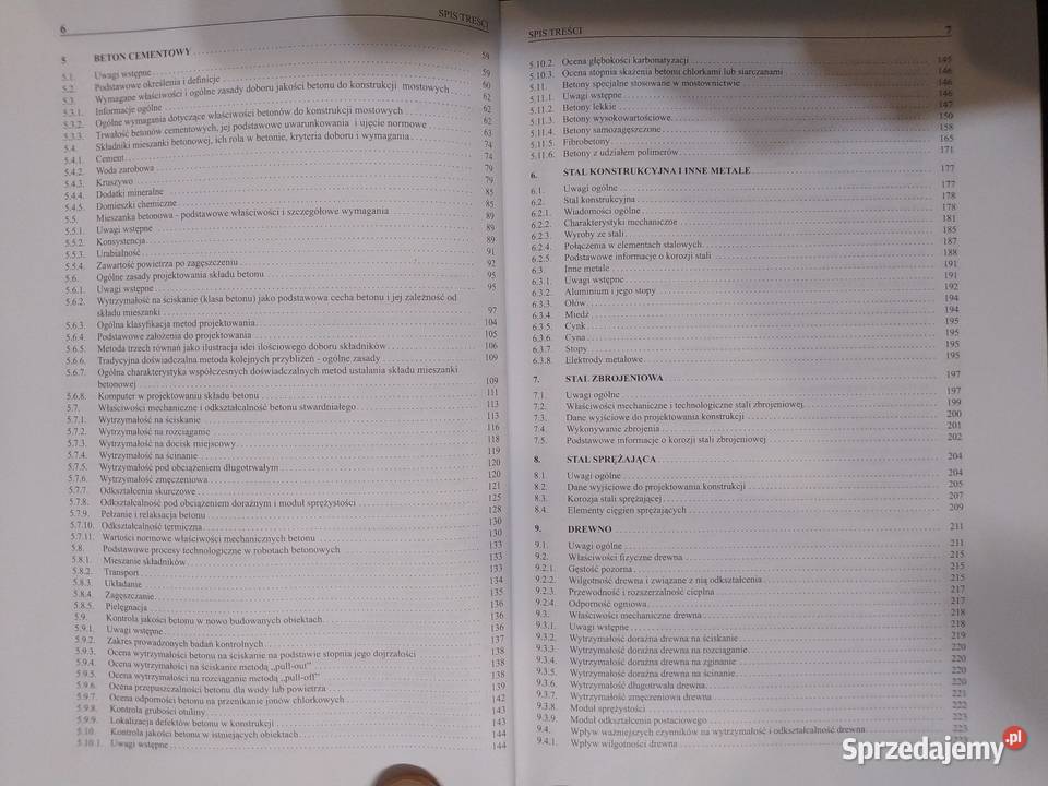 Materiały budowlane w mostownictwie Furtak twarda Kraków sprzedam