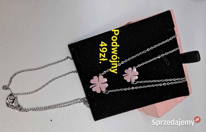 Łańcuszek celebrytka naszyjnik Stainless Steel Kobylany